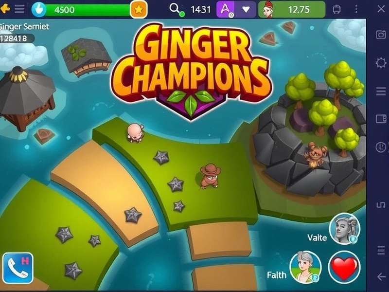 Ginger Conquest Champions in Action Ginger Conquest Champions Game Screenshot